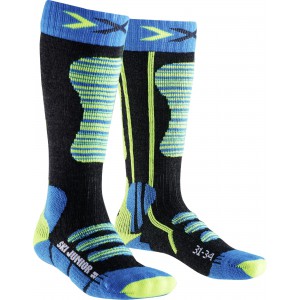 X-Socks Ski Junior Turquoise/Yellow