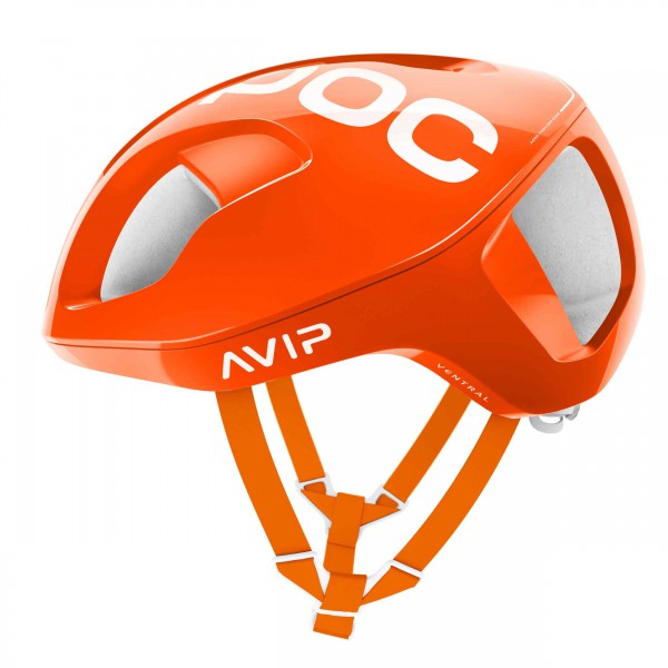 Kask rowerowy POC Ventral Spin Zink Orange Avip