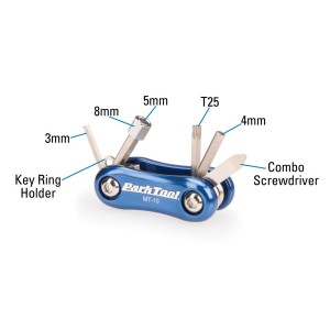 Klucze podręczne Park Tool MT-10 zestaw 7 kluczy