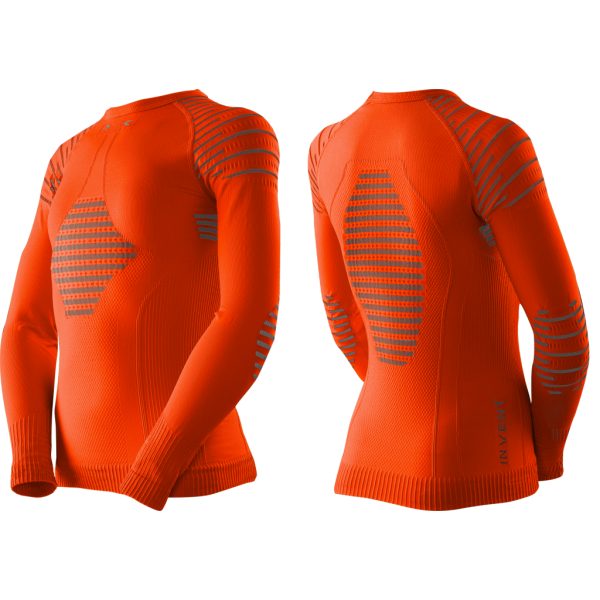 Koszulka X-Bionic Invent 4.0 Junior Sunset Orange/Anthracite