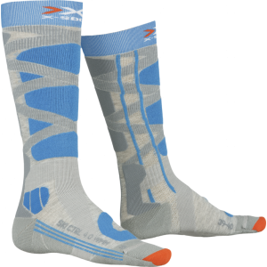 X-Socks Ski Control 4.0 WMN Grey Melange/Turquoise