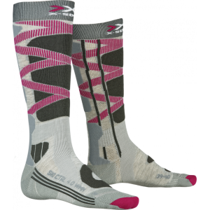 Skarpety X-Socks Ski Control 4.0 WMN Grey Melange/Charocal
