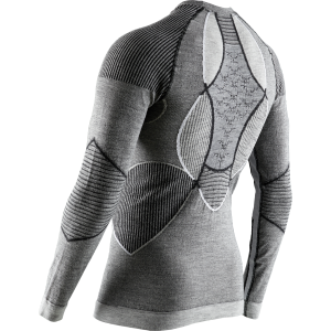 Koszulka męska X-Bionic Apani 4.0 Merino Black/Grey/White