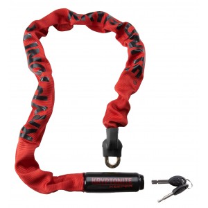 Kryptonite Keeper 785 Integrated Chain 85cm Chain with a padLock red