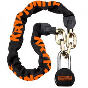 Kryptonite Chain & Moly 100cm Chain with a padLock