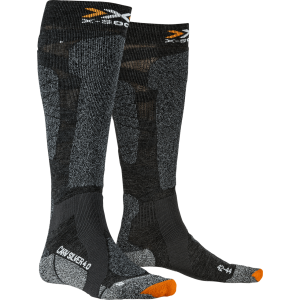 Skarpety męskie X-Socks Carve Silver 4.0 Men Szaro-Czarne