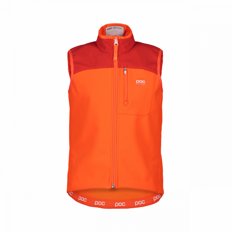 POC Race Vest Jr Fluorescent Orange