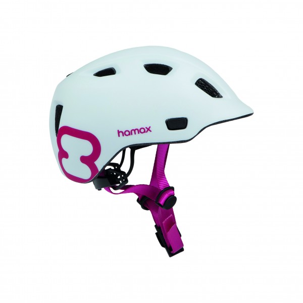 Helmet Hamax Thundercap White Pink