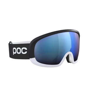 Skibrille POC Fovea Mid Clarity Comp Schwarz / Weiß