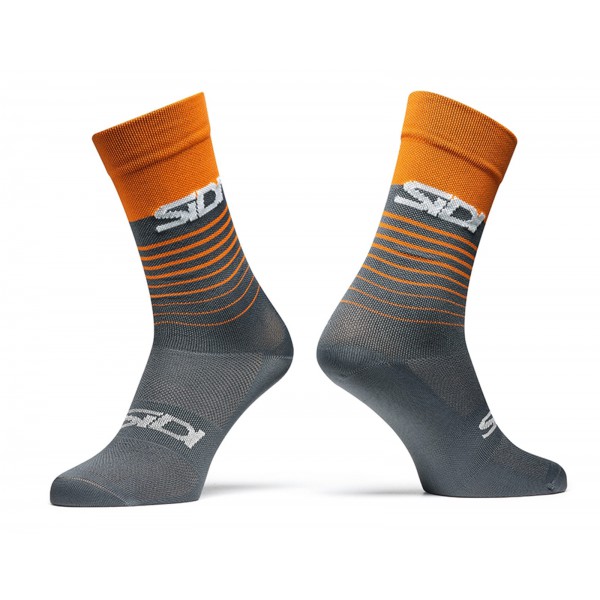 Socks Sidi Miami gray-orange