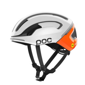 Kask rowerowy POC Omne Air Mips biało-pomarańczowy