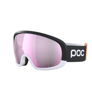 Skibrille POC Fovea Mid Clarity Comp Schwarz/Weiß